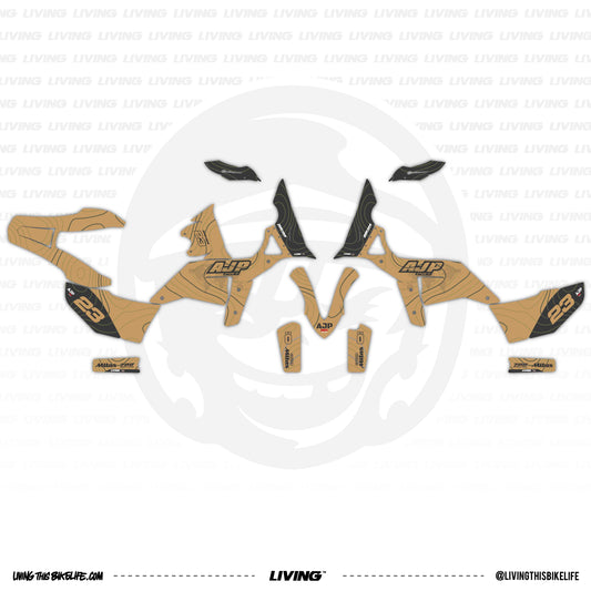 AJP PR7 Graphics Kit "Topo"