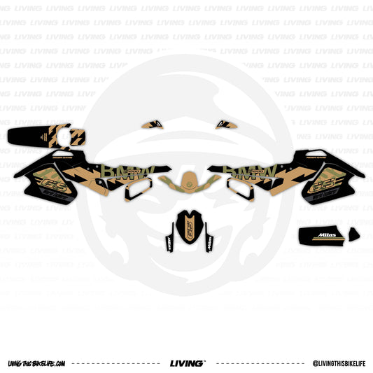 BMW R 1200 GS Graphics Kit "Desert Ghost"