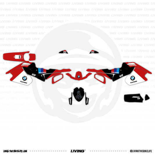 BMW R 1200 GS Graphics Kit "Red Rally"