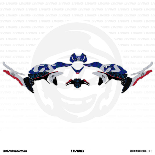 BMW R 1300 GS Graphics Kit "Neo Phantom"