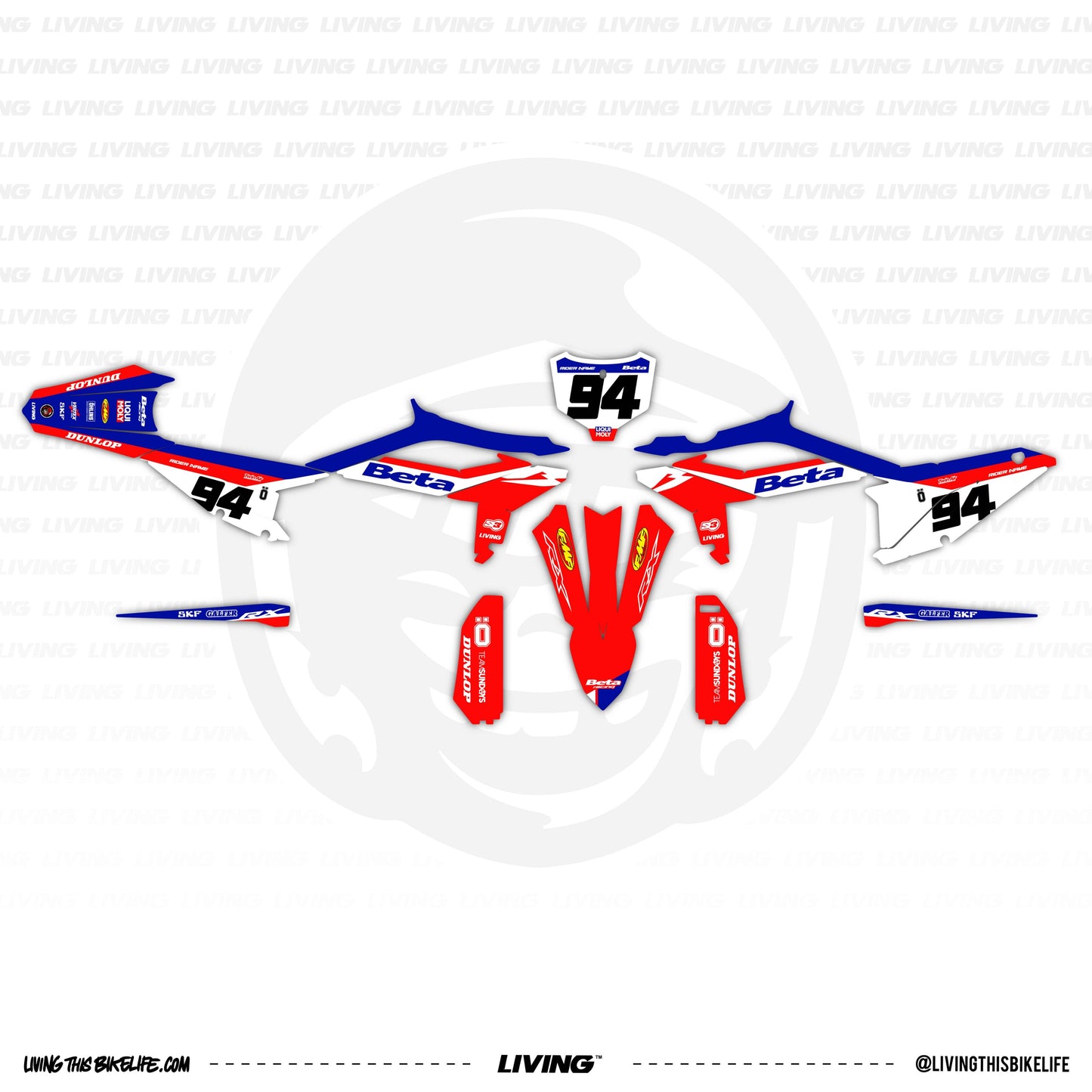 Beta Graphics Kit "USA"