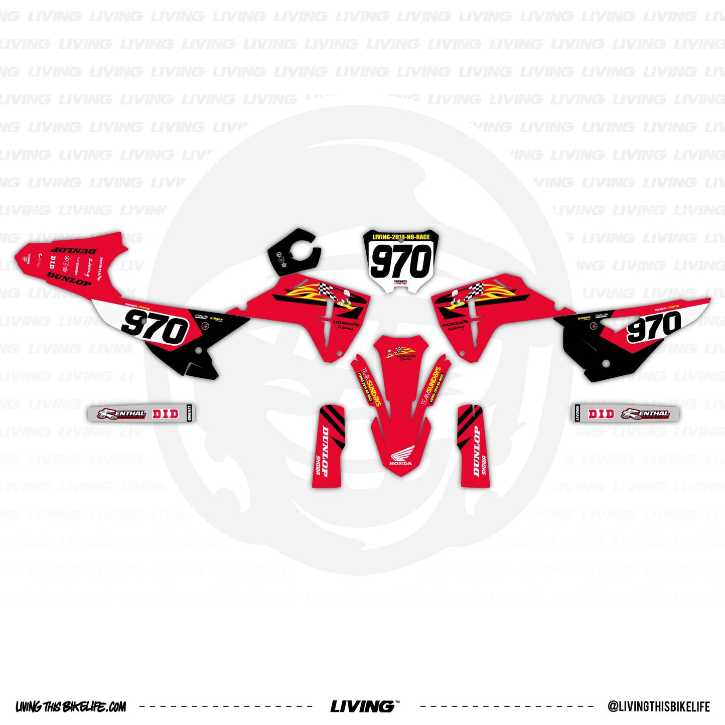 Honda Graphics Kit "Woodpecker"