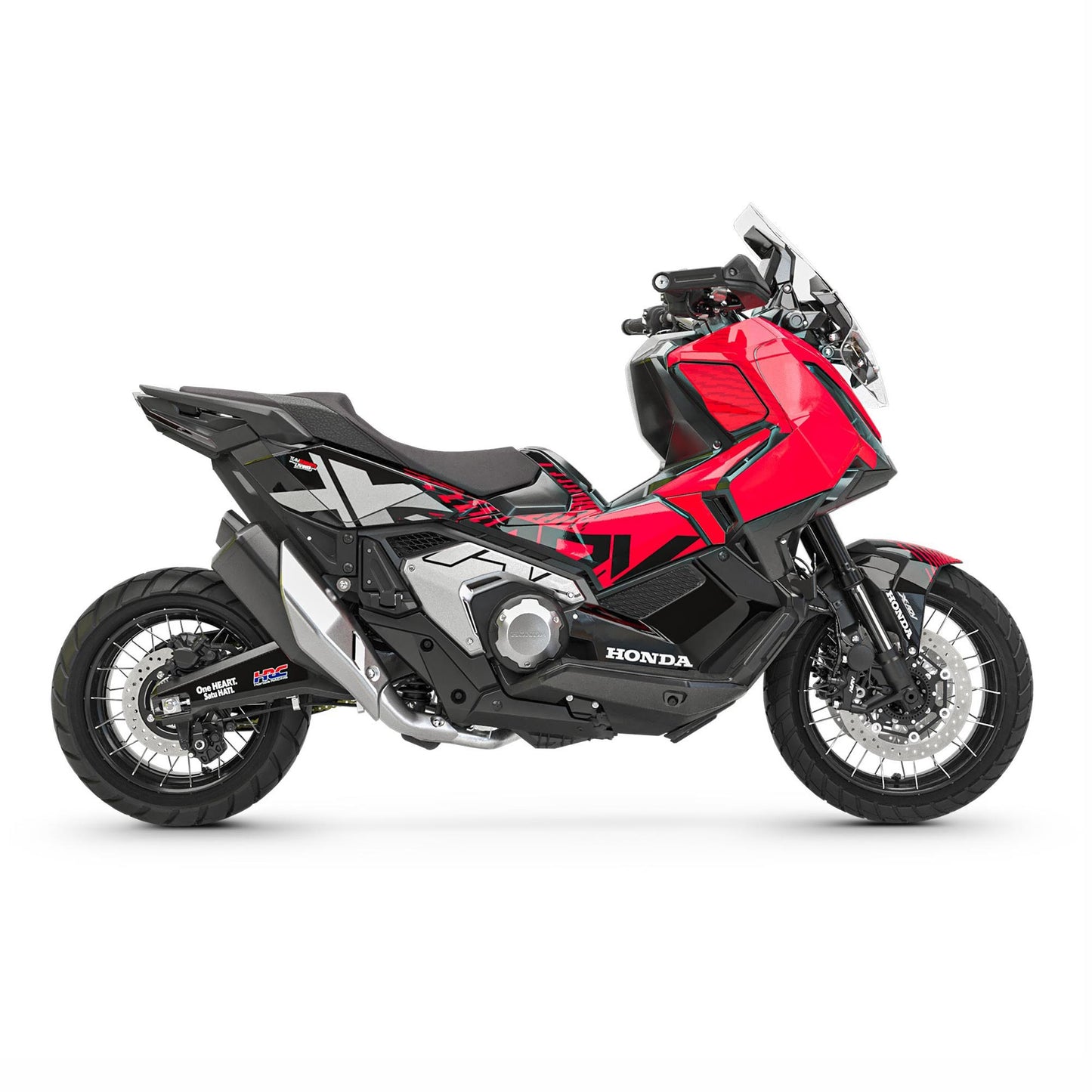 Kit graphique Yamaha TMAX « Redline Classic »