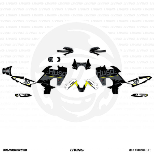 Husqvarna Norden 901 Graphics Kit "Dark Factory"