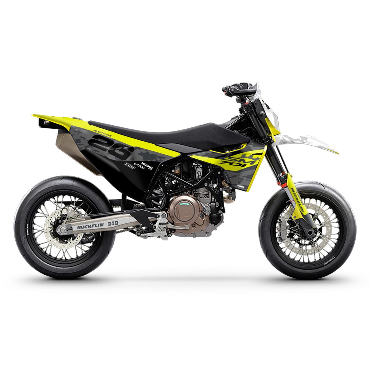 Kit de gráficos "Pioneer" para Husqvarna 701