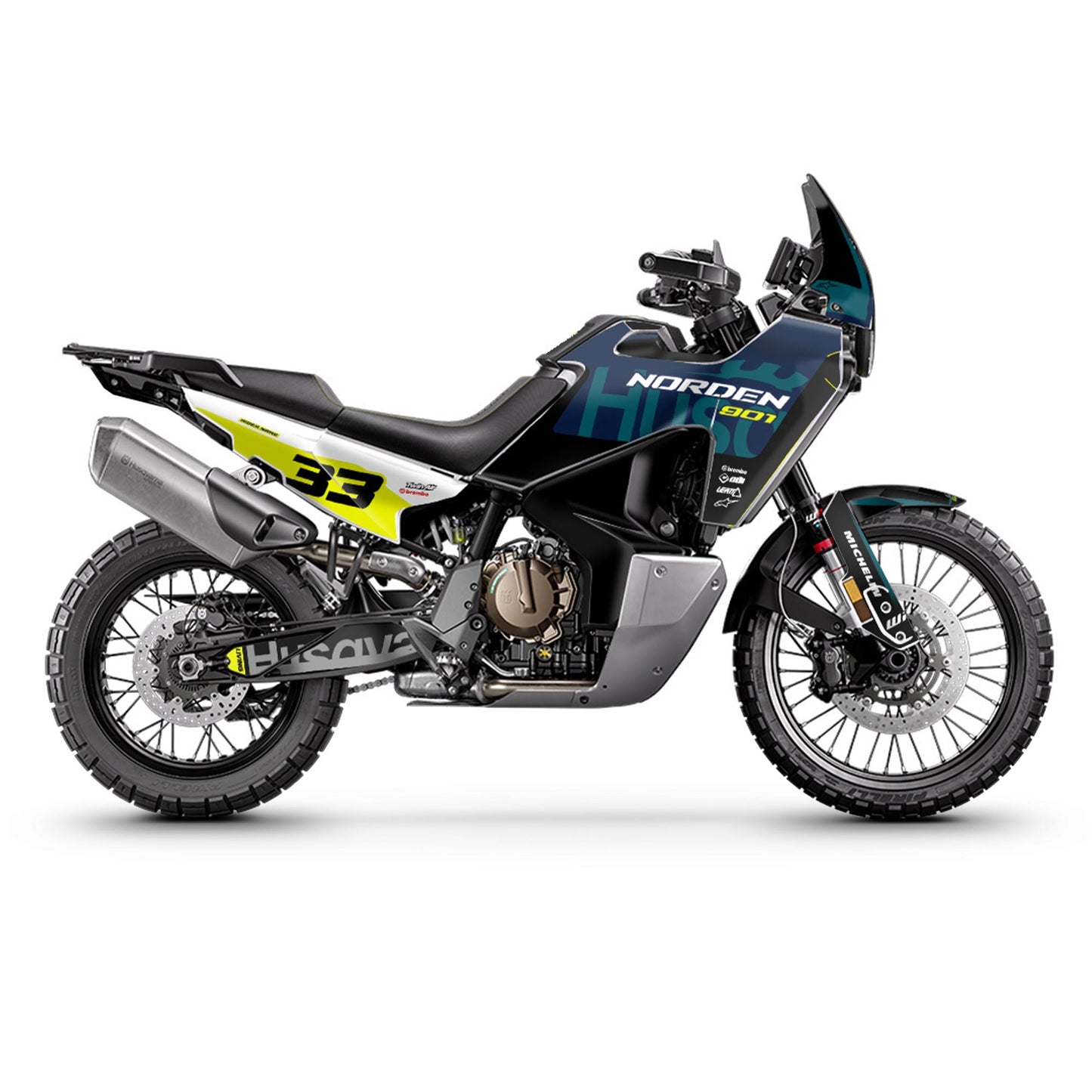 Kit de gráficos Husqvarna Norden 901 "Navy"