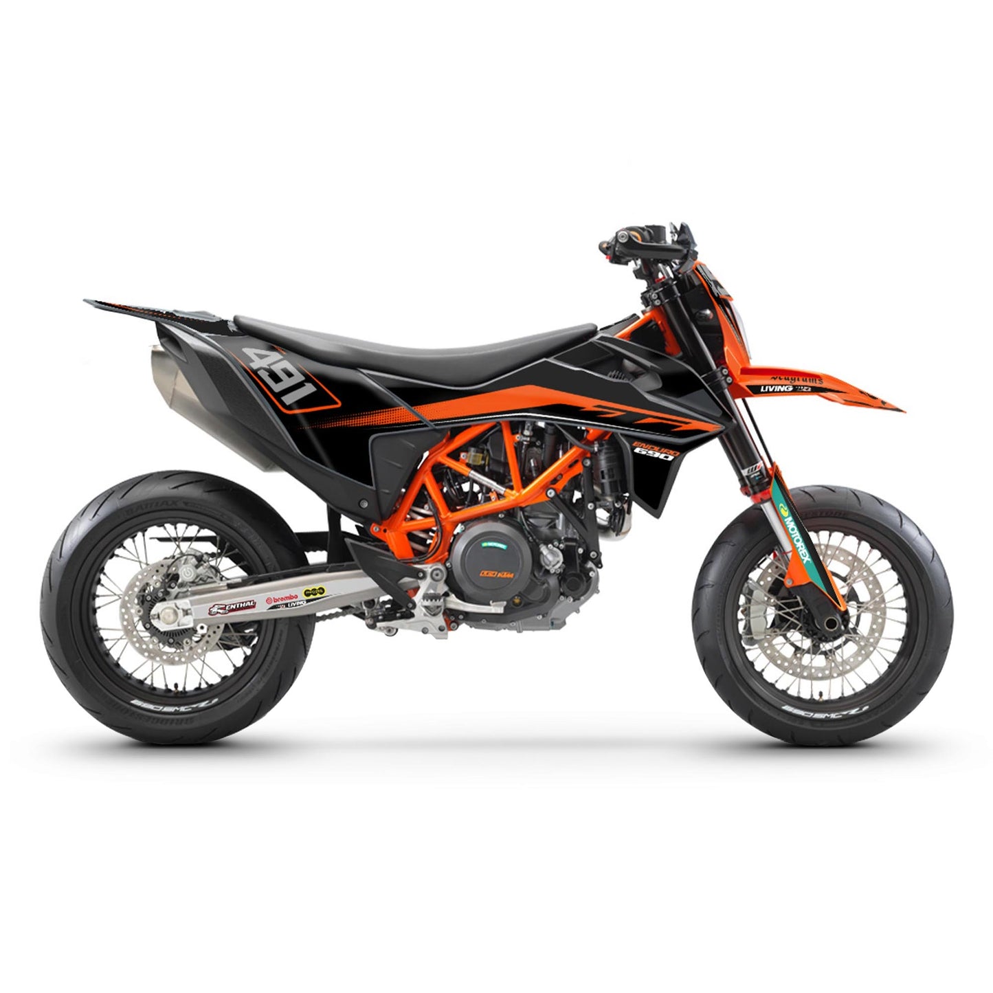 Kit gráfico SMC "Flash" para KTM 690