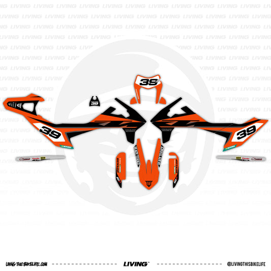 KTM 690 SMC Graphics Kit "Race"