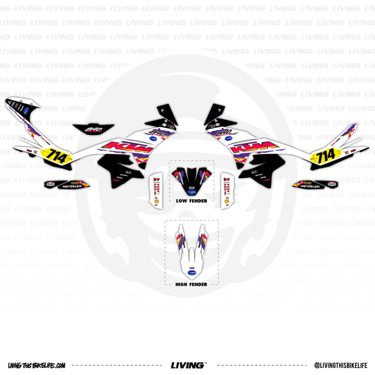 KTM Adventure 790/890 Graphics Kit "'95"