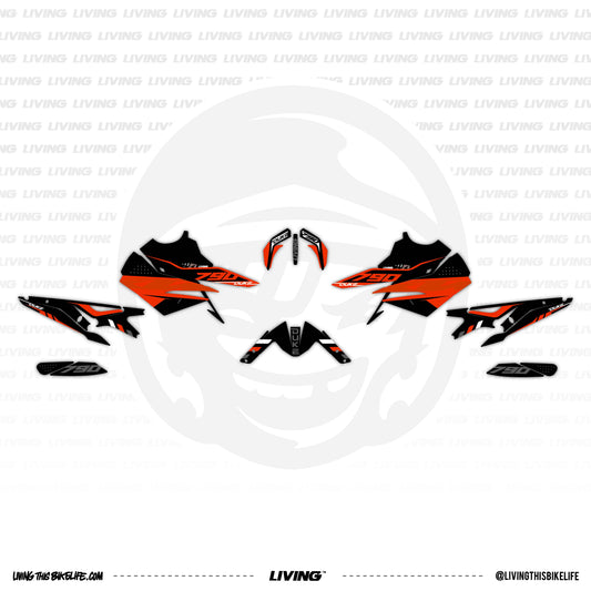 KTM 790 Duke Graphics Kit "Asphalt Dreams"