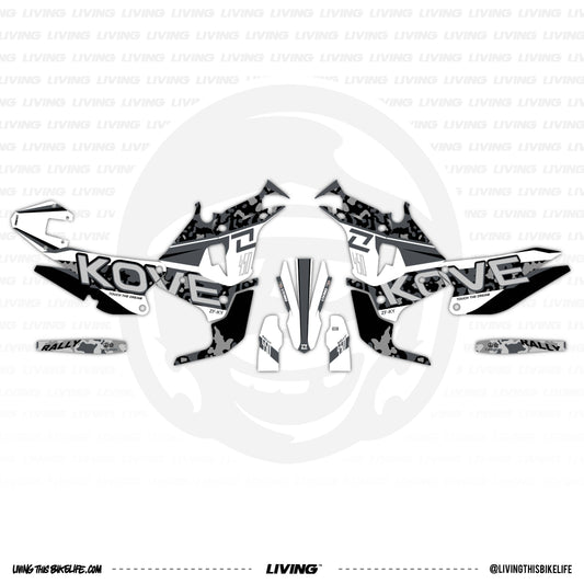 Kove 450 Rally Graphics Kit "Bryant"