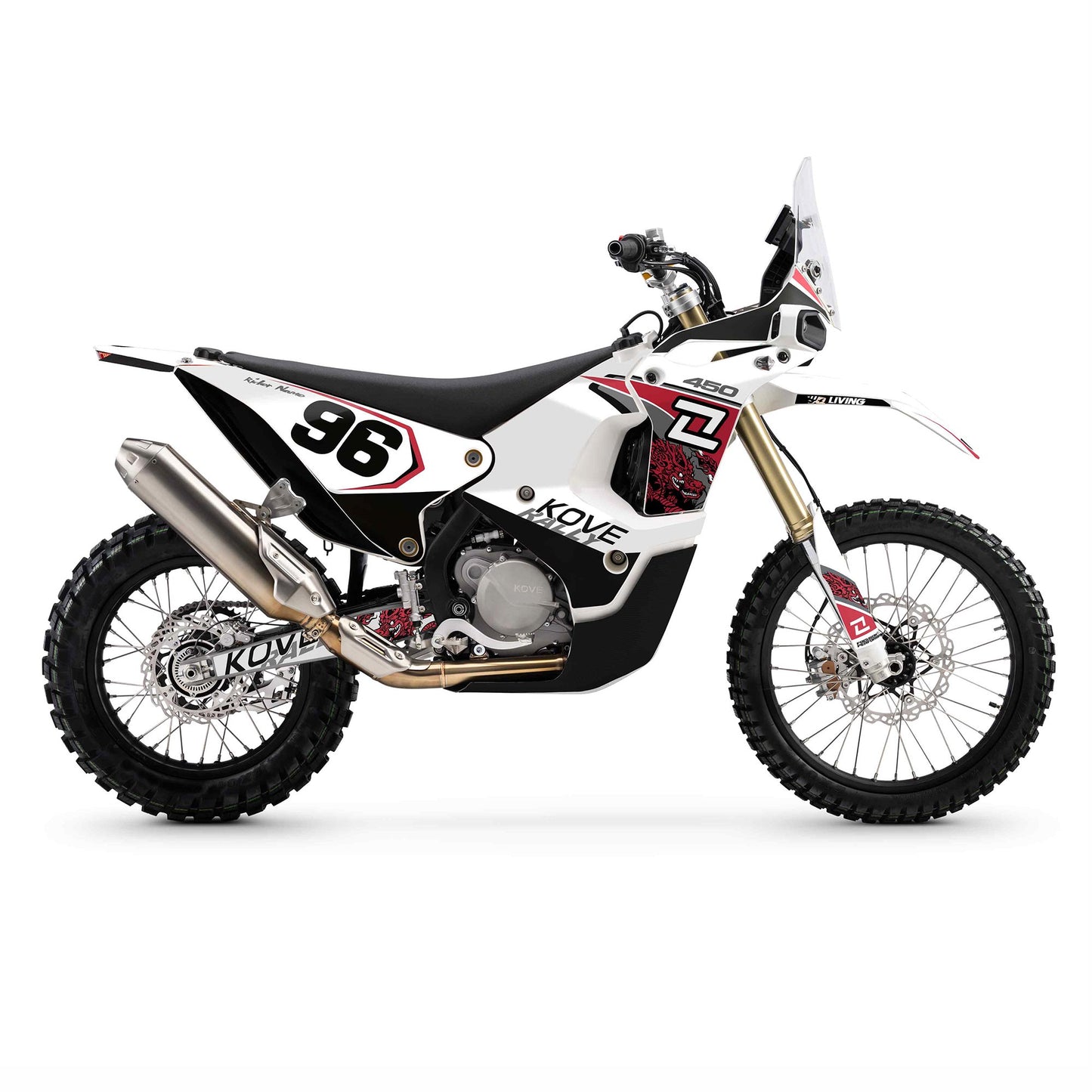 Kove 450 Rally Graphics Kit "Fortune"