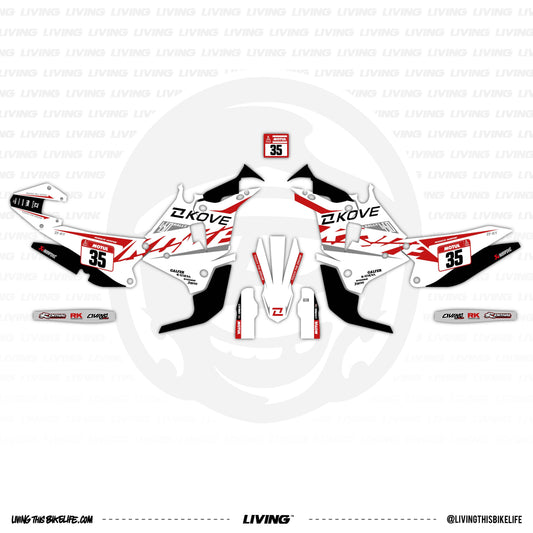 Kove 450 Rally Graphics Kit "Champion"