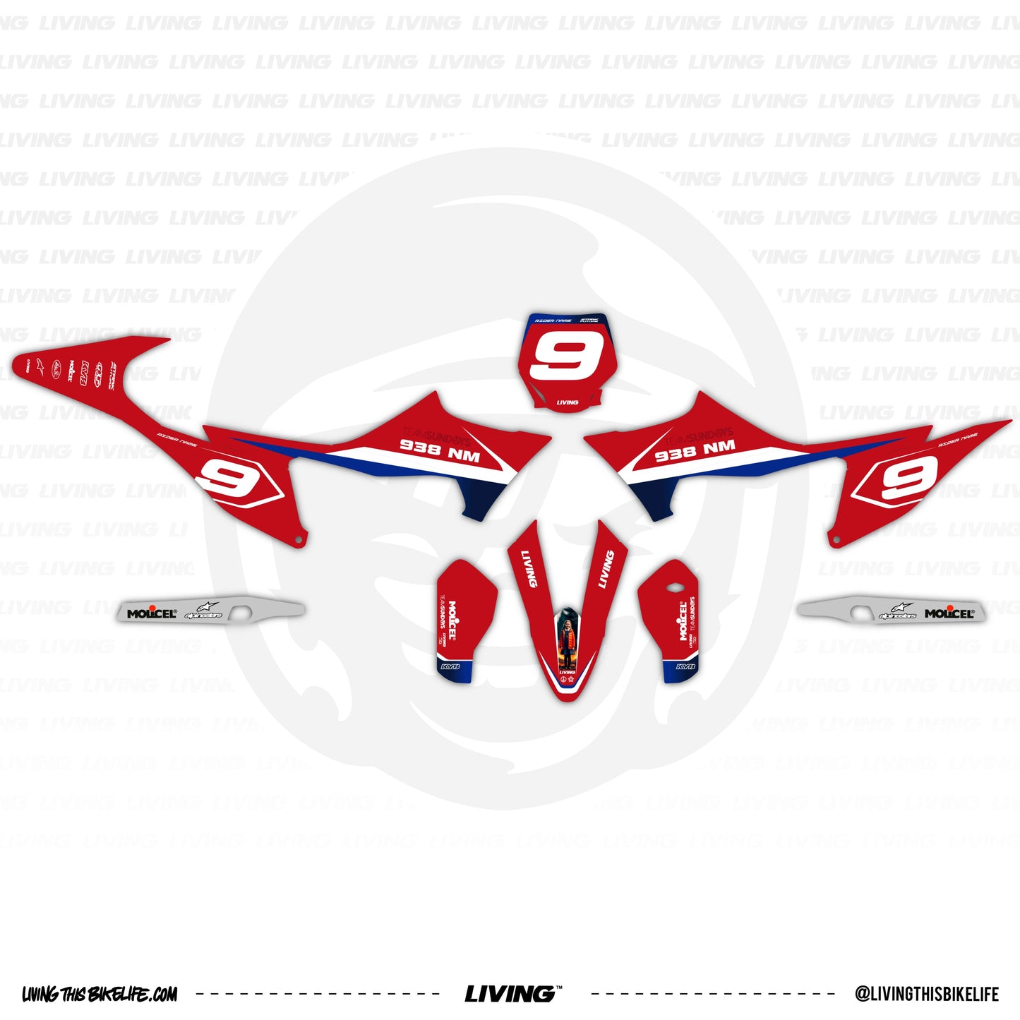 Stark Graphics Kit "938"