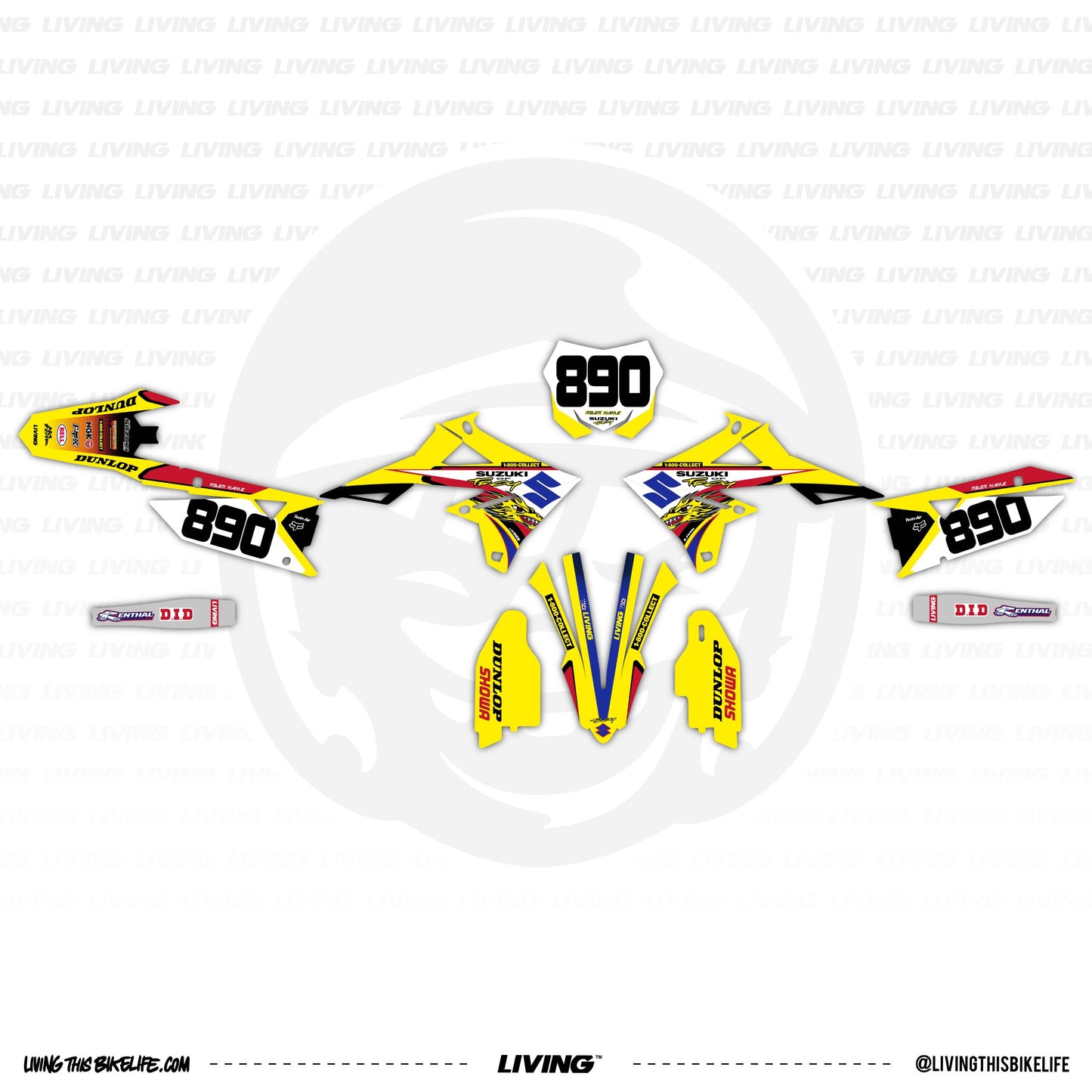 Suzuki Graphics Kit "MC Replica"