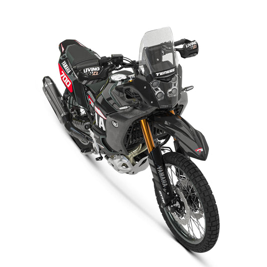 Yamaha Tenere 700 World Raid Graphics Kit "Black on Black"