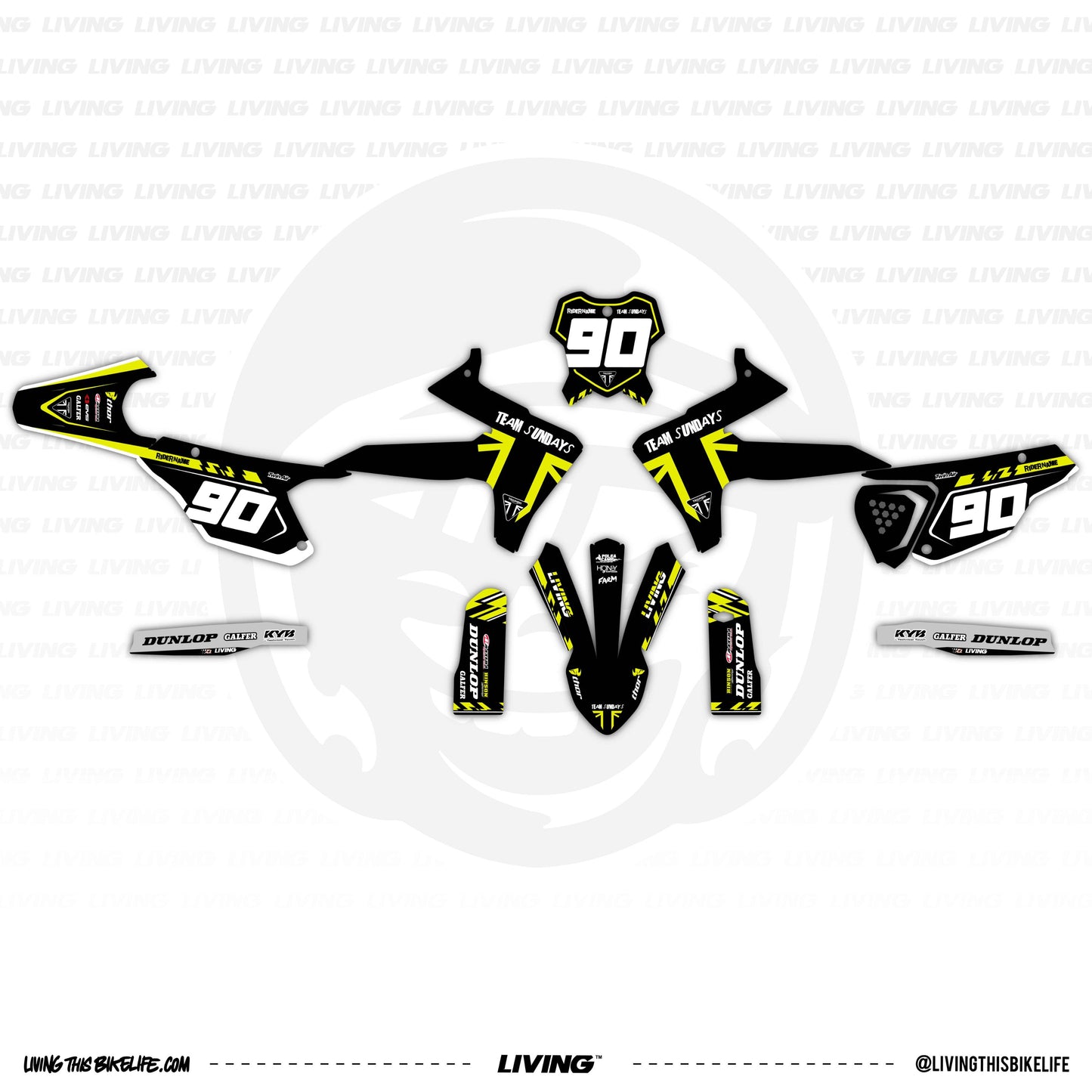 Triumph Graphics Kit "Silly Thing"