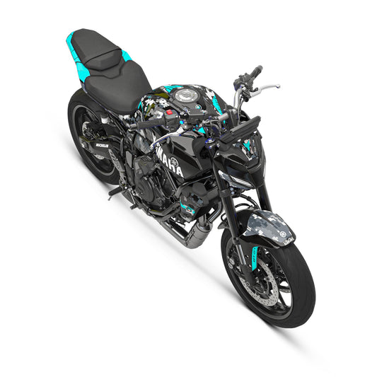 Yamaha MT-07 Graphics Kit "Digital Strike"