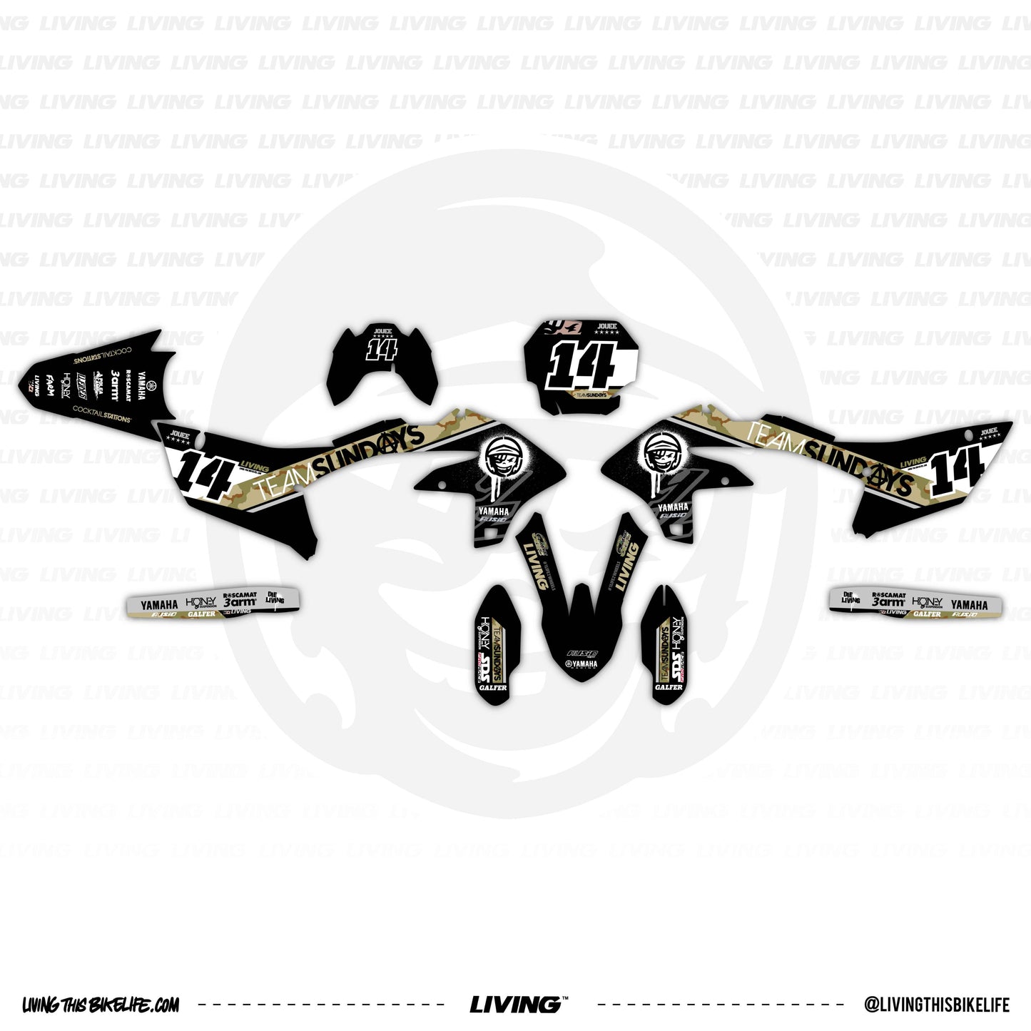 TS Replica Graphics Kit "Camo"