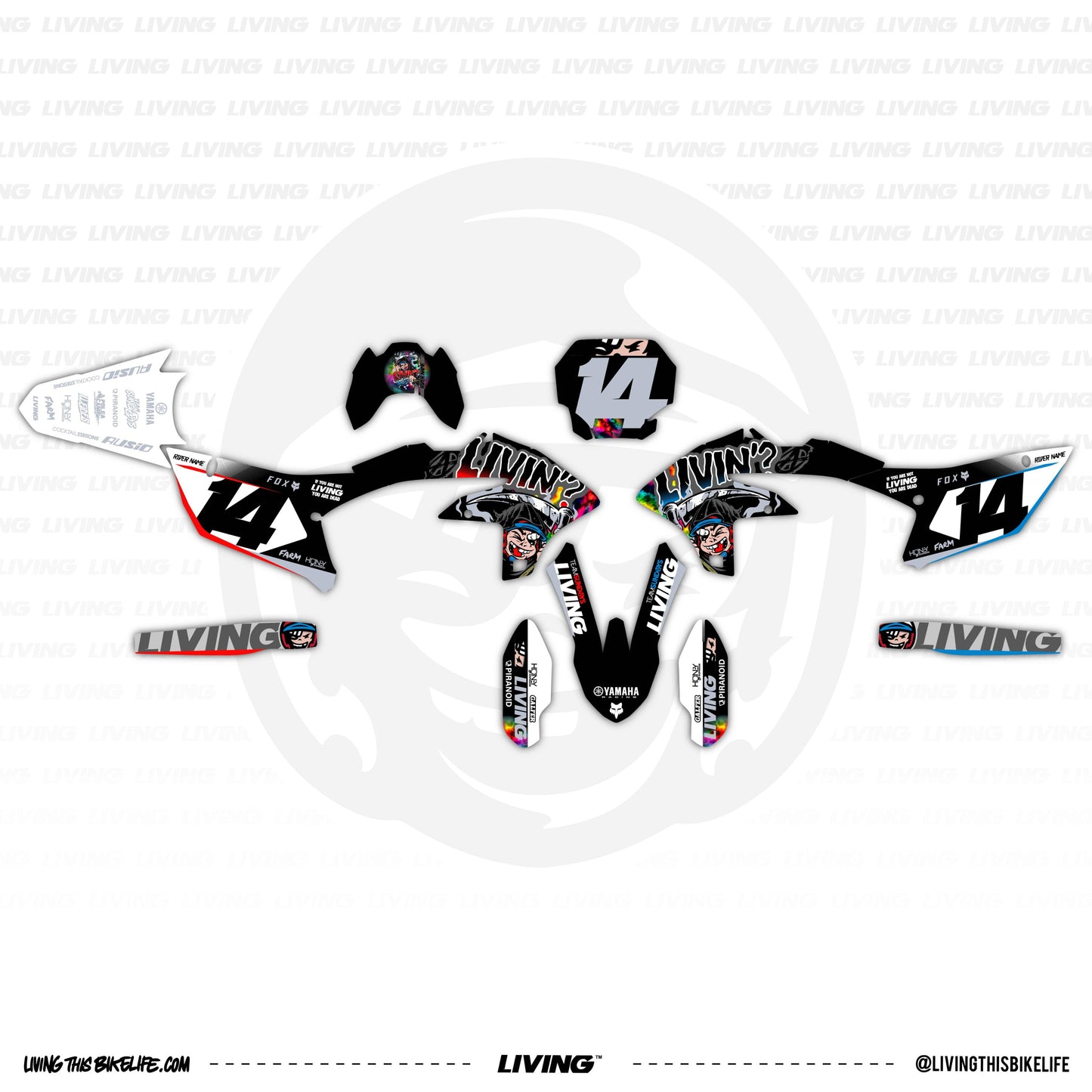 TS Replica Graphics Kit "Ripper"