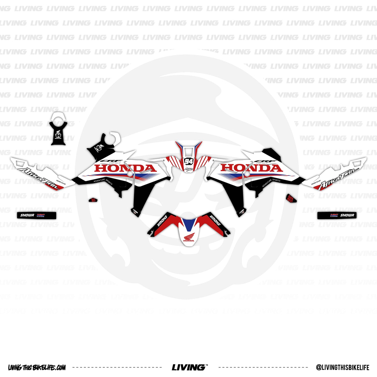 Africa Twin Graphics Kit "Fine Line"