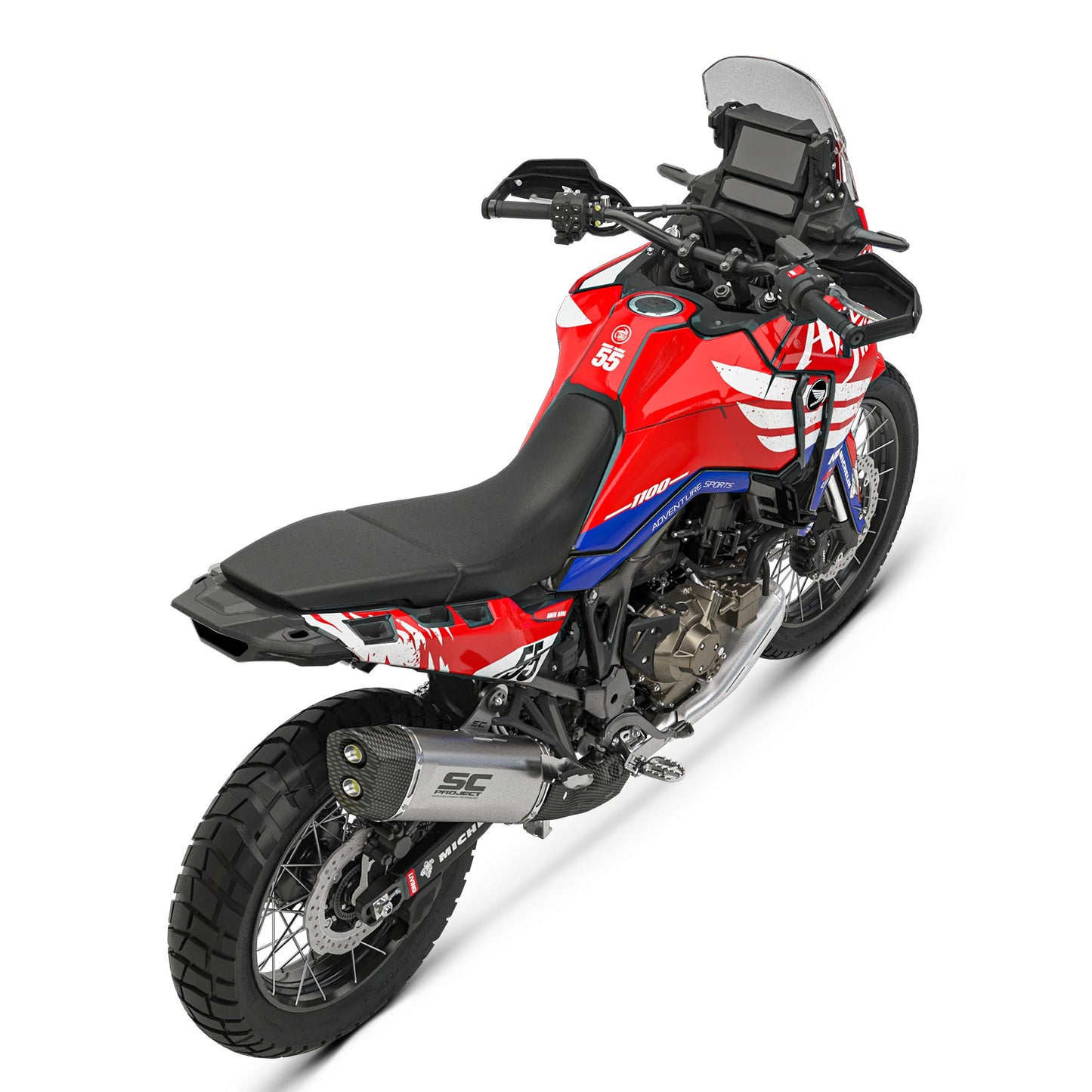 Kit graphique Africa Twin « Ailes rouges »