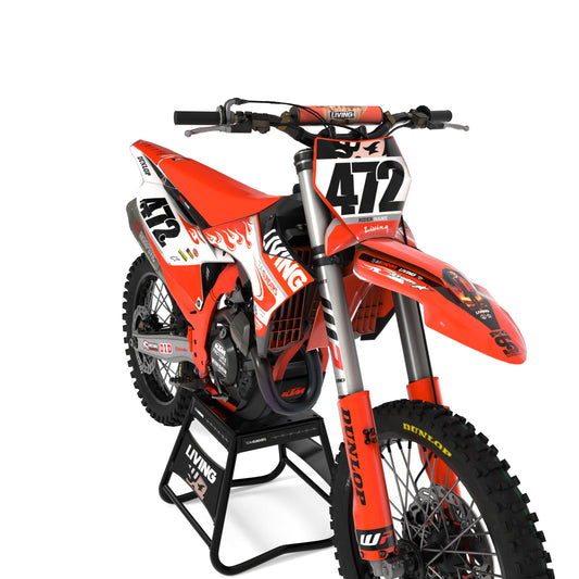 KTM Graphics Kit "TS Replica Flames"