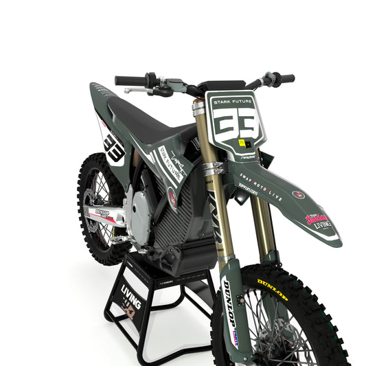 Stark Graphics Kit "Back to the Future Grey"