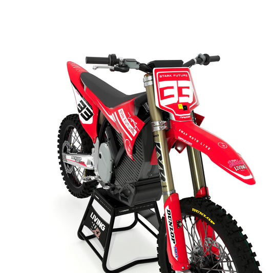 Stark Graphics Kit "Back to the Future Red"