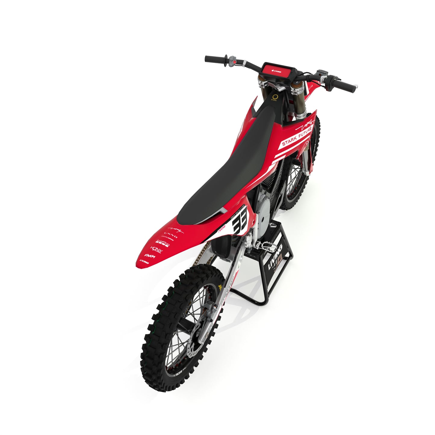 Stark Graphics Kit "Back to the Future Red"