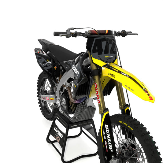 Suzuki Graphics Kit "TS Replica Flames"