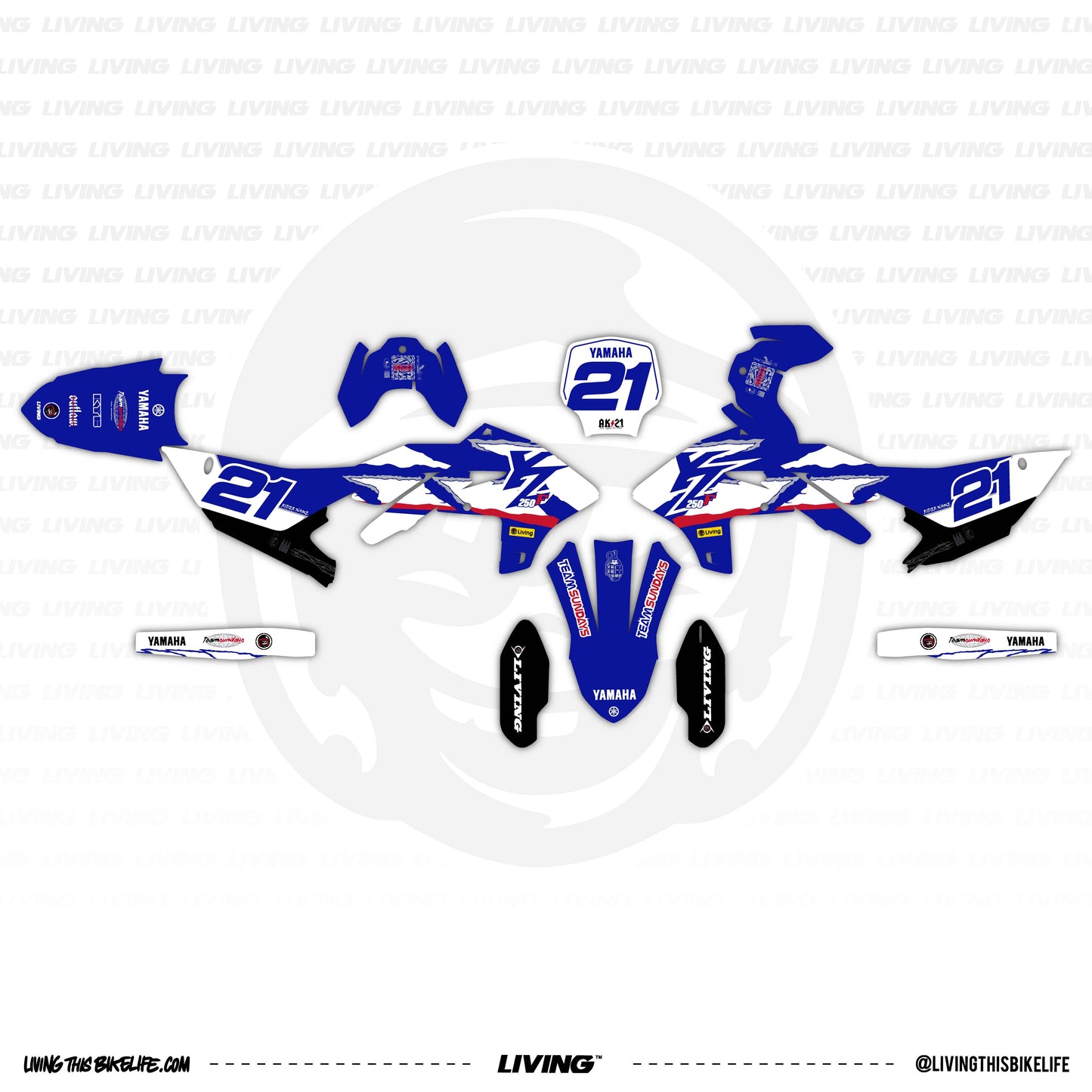 Yamaha Graphics Kit "AK Edition"