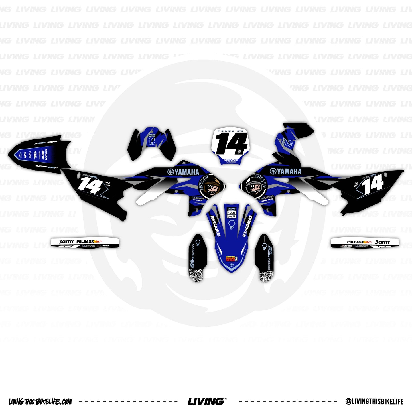 Yamaha Graphics Kit "Boss"