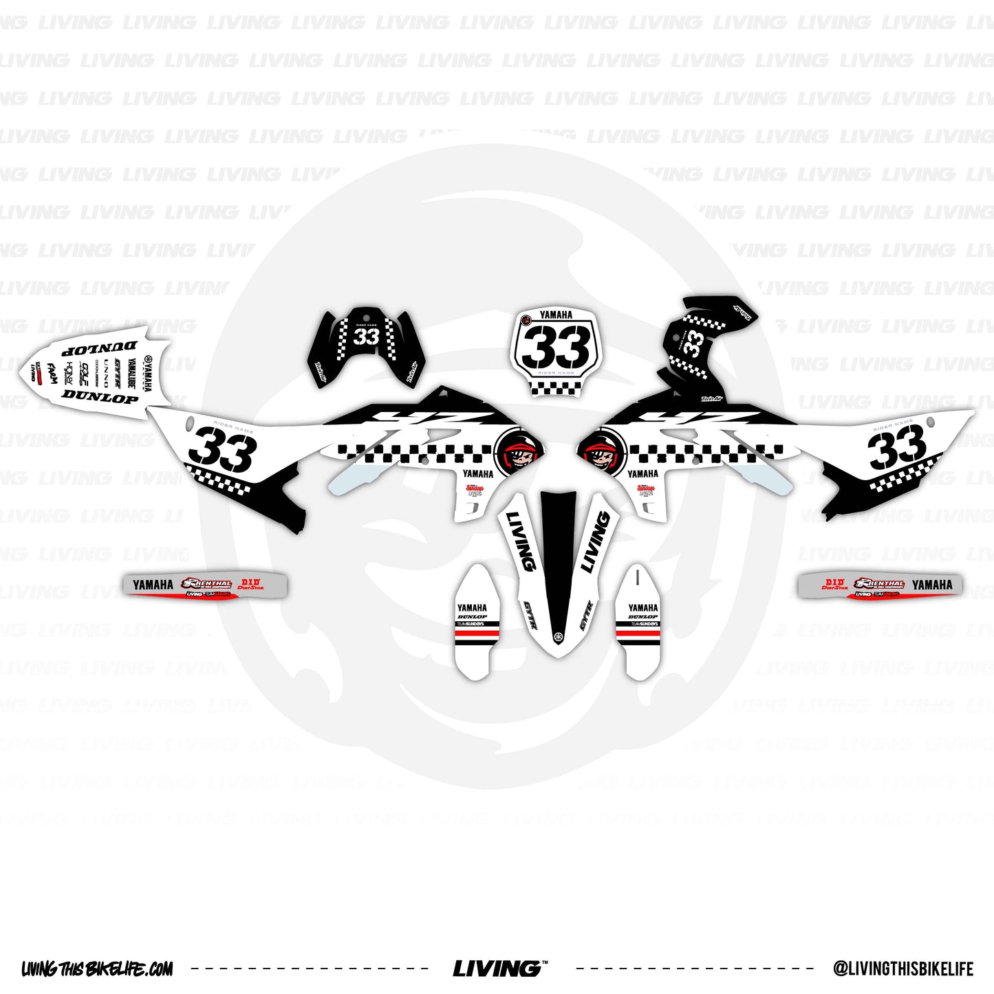 Yamaha Graphics Kit "Fake Taxi"