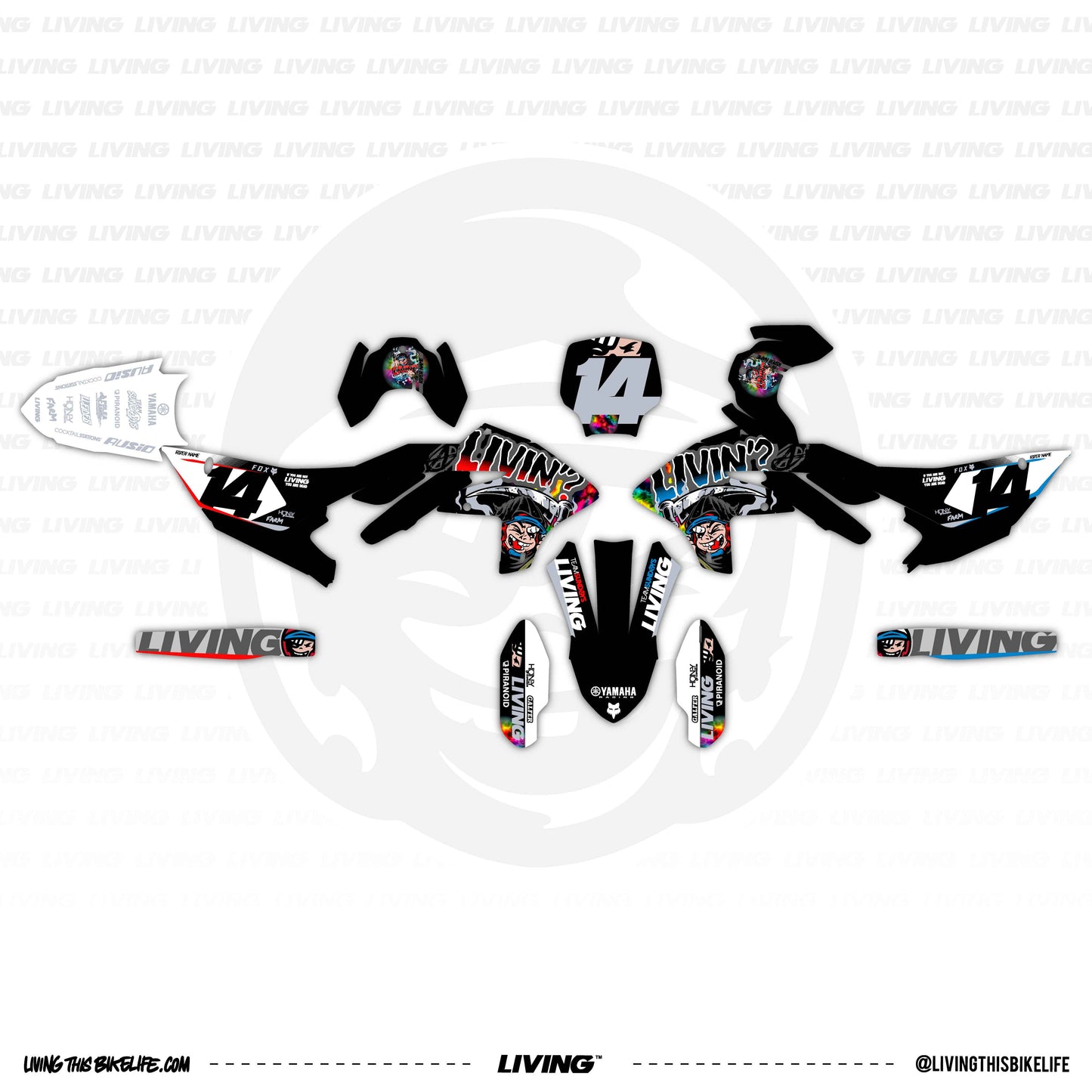 TS Replica Graphics Kit "Ripper"