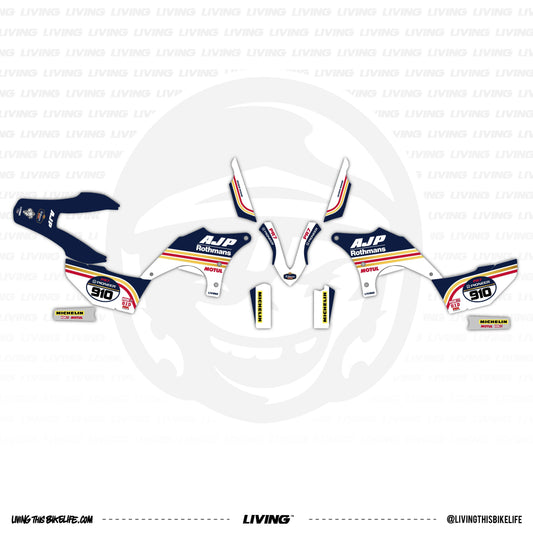 AJP PR7 Graphics Kit "Rothmans"
