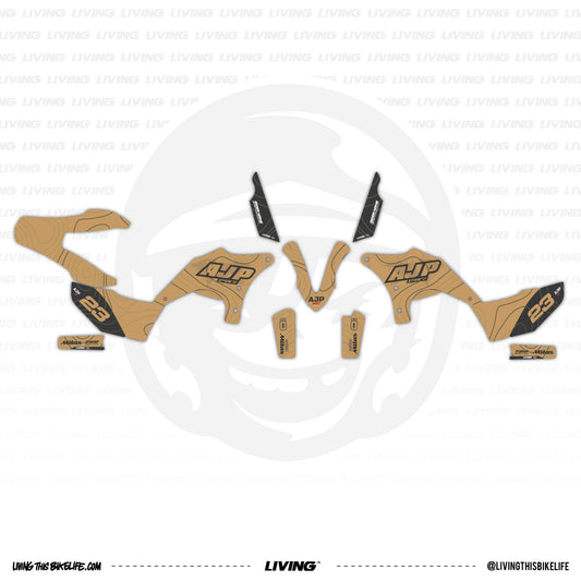 AJP PR7 Graphics Kit "Topo"