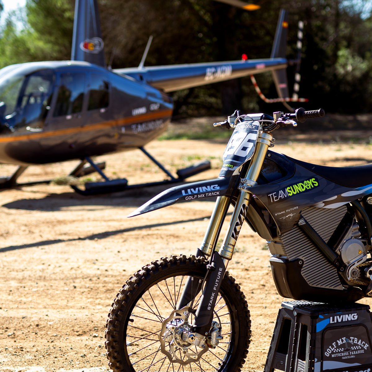 Fork Wrap Sticker kit "Black KYB"