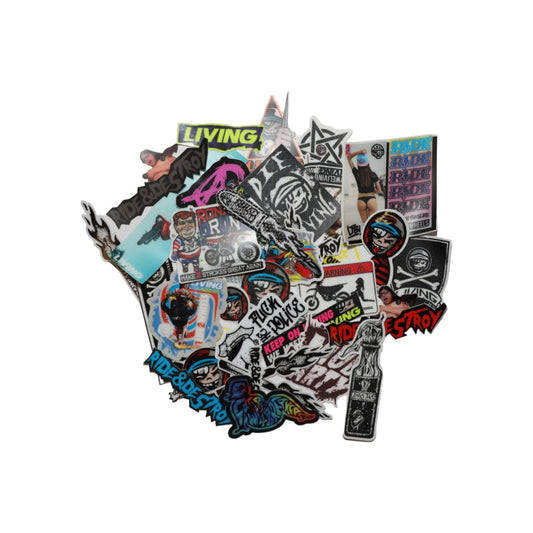 Pimp Pack Sticker Ride and Destroy