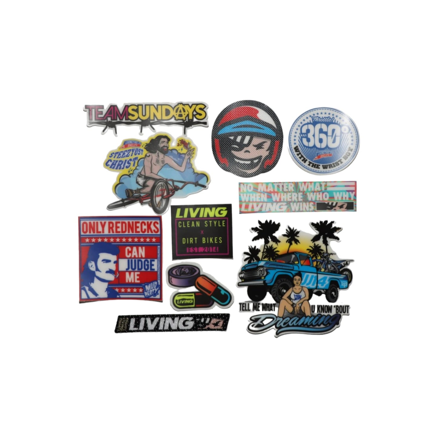 Pimp Pack Sticker Team Sundays