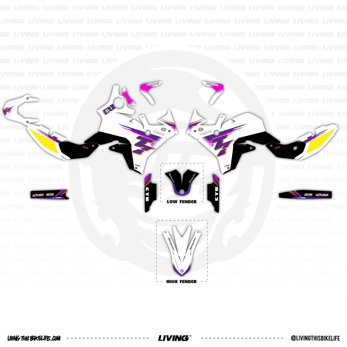 Yamaha Tenere 700 Graphics Kit "Aniversary"