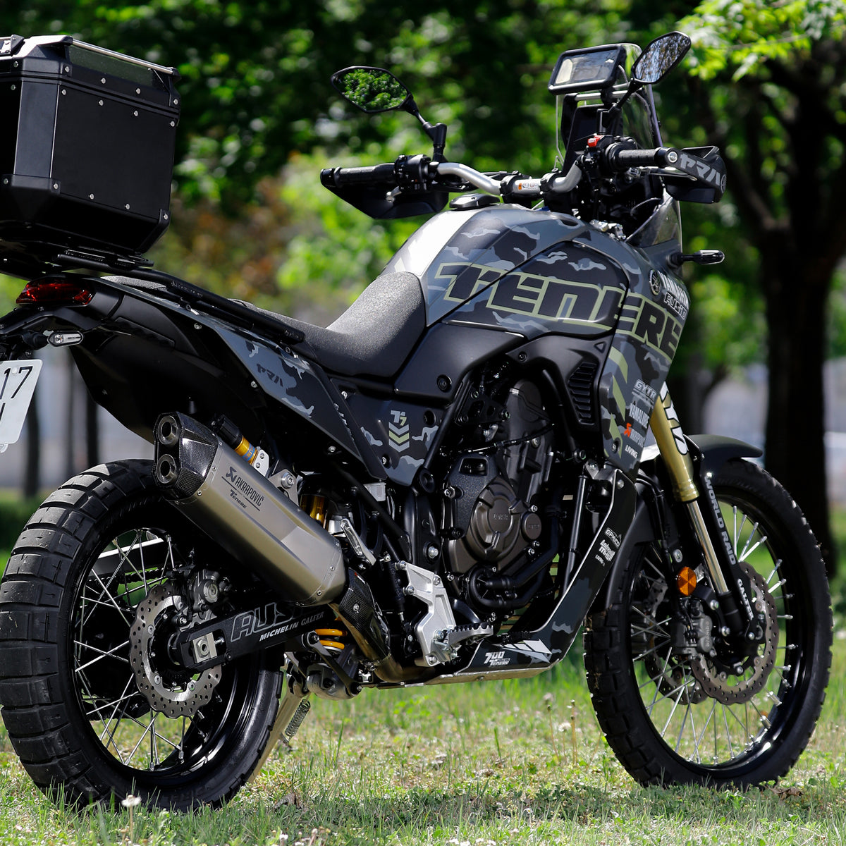 Yamaha Tenere 700 Full Graphics Kit Ausio Camo