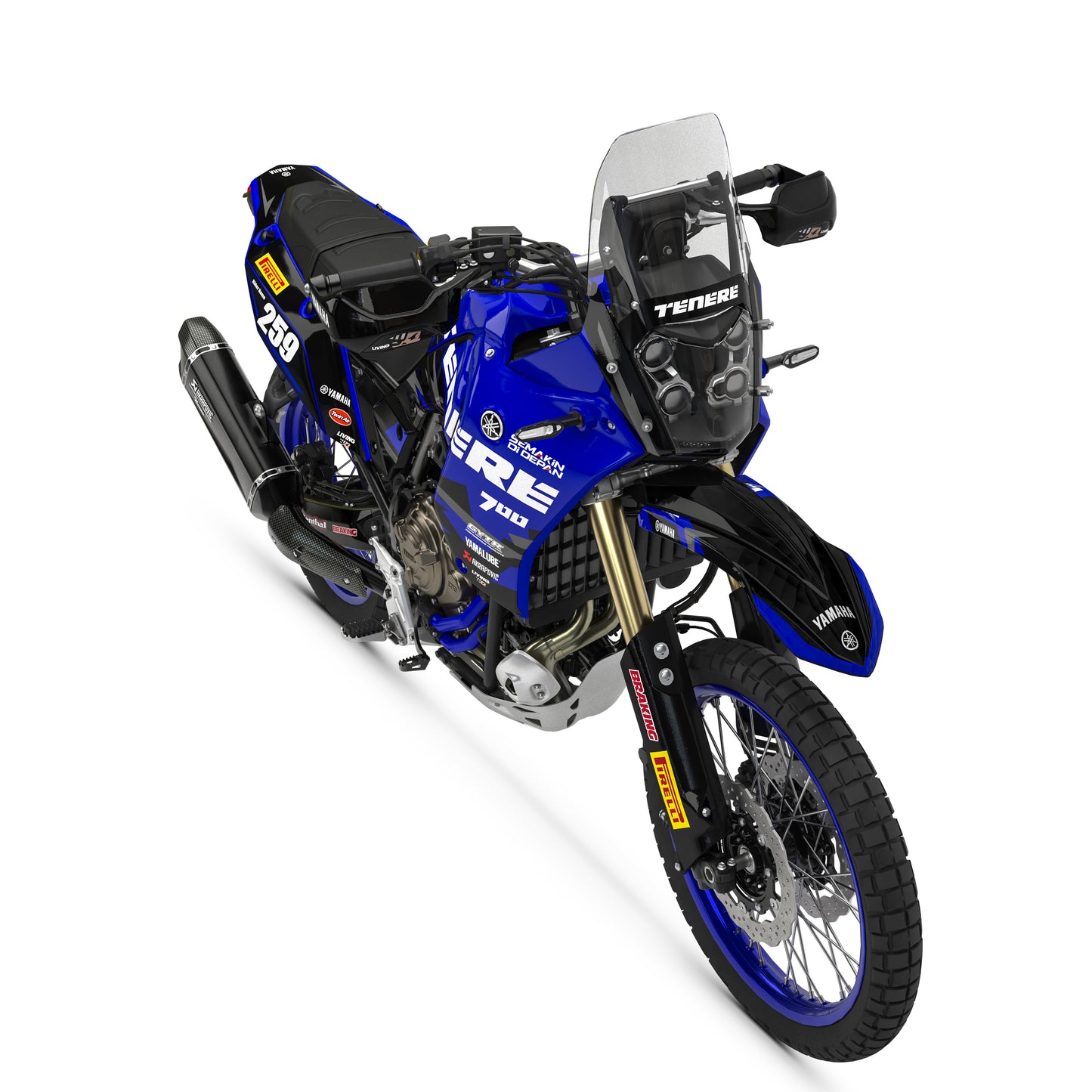 Yamaha Tenere 700 Graphics Kit "Factory"