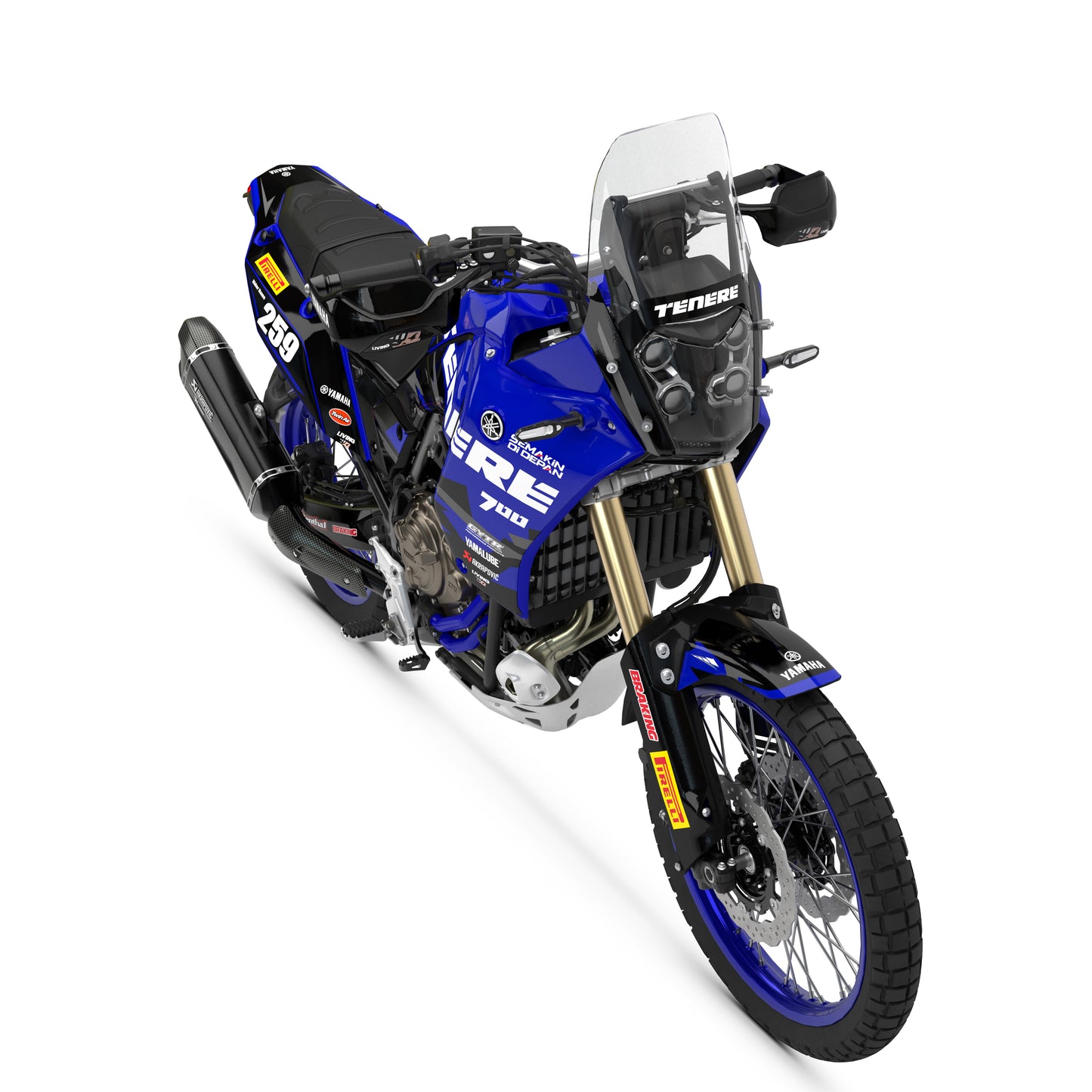 Yamaha Tenere 700 Graphics Kit "Factory"