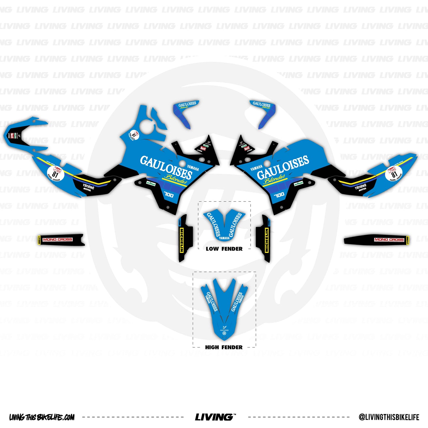Yamaha Tenere 700 Graphics Kit "Picolo"