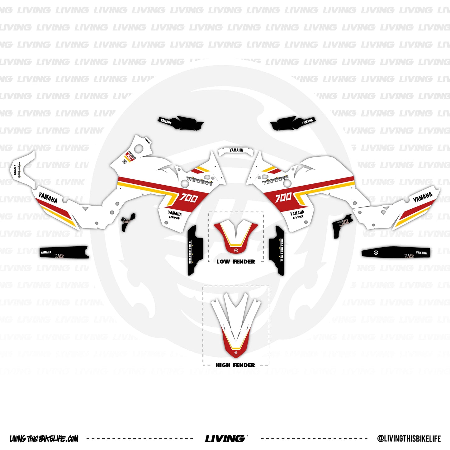 Yamaha Tenere 700 Graphics Kit "Super Tenere Series 01"