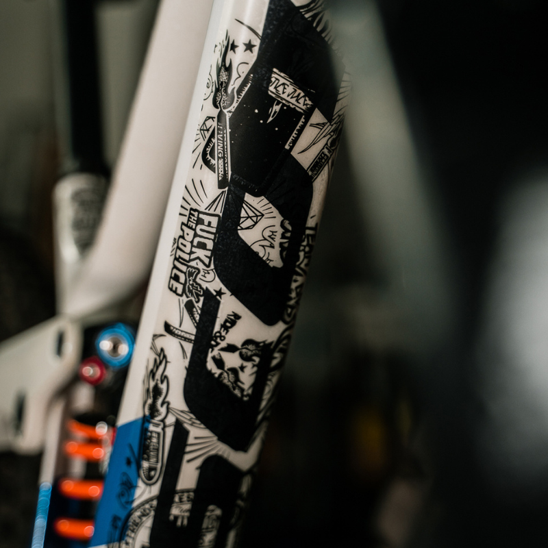 Frame Skin Protector Ride and Destroy