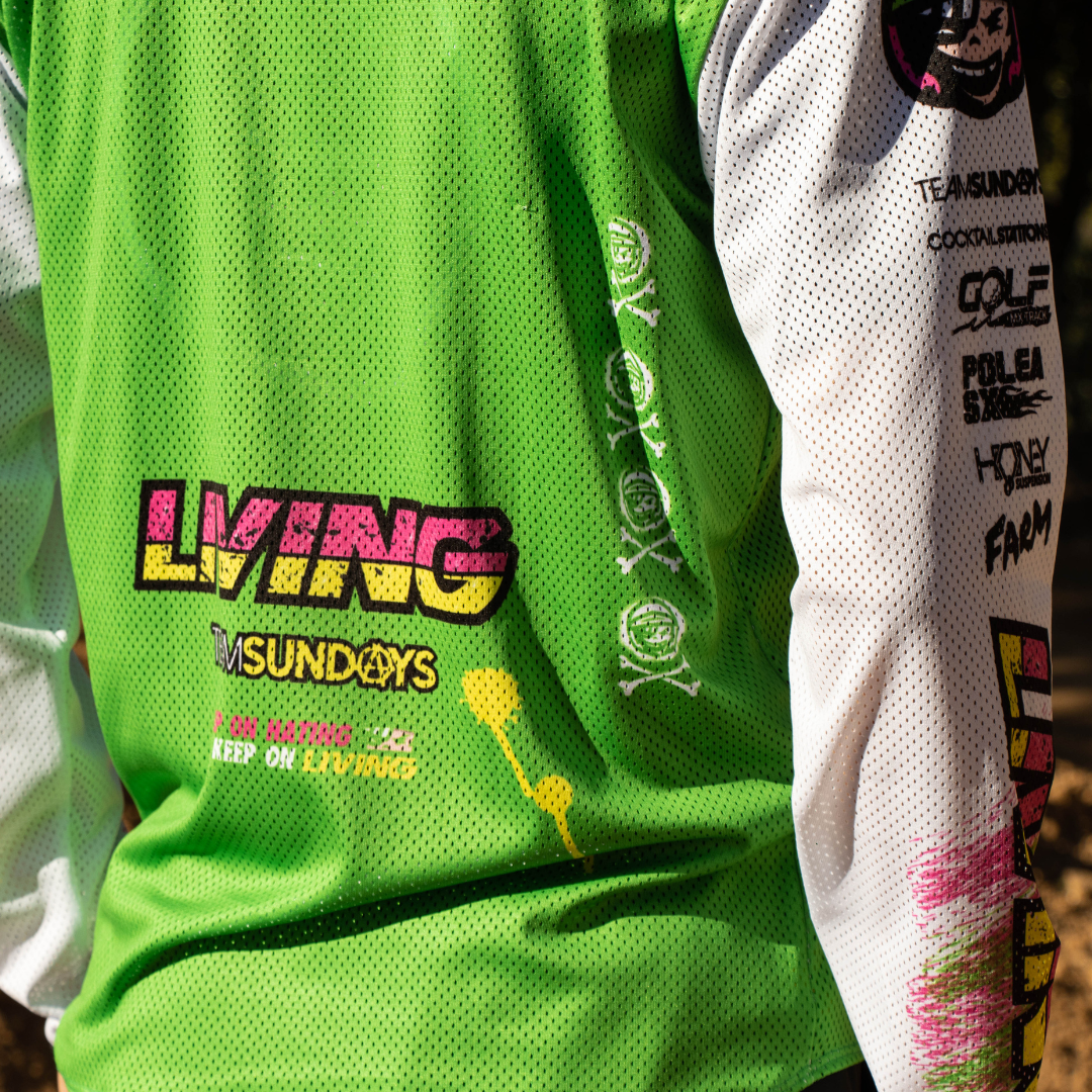 90s Retro Green MX Jersey