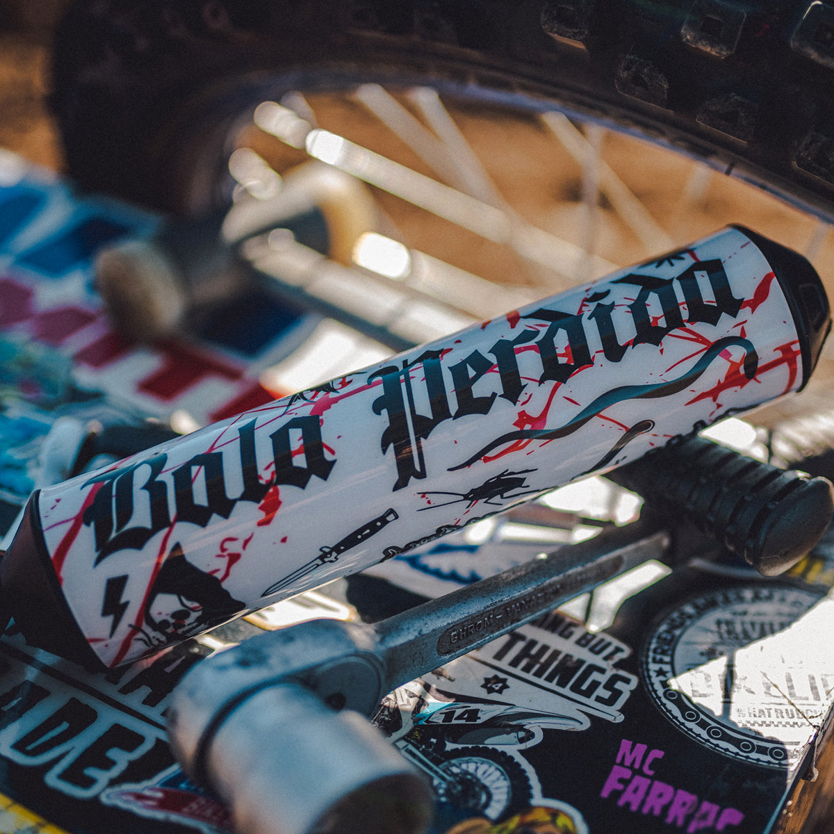 Crossbar Handlebar Pad Protector "Bala Perdida"