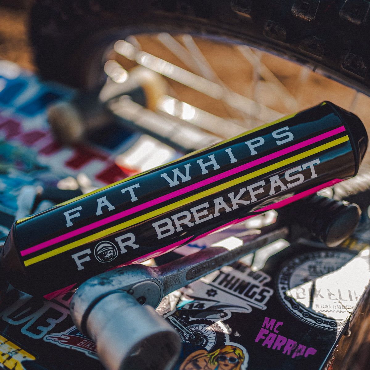 Crossbar Handlebar Pad Protector "Fat Whips"